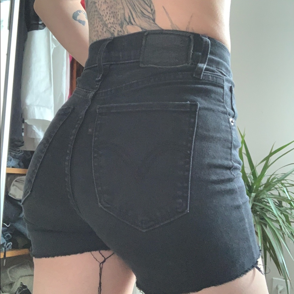 Cutoff Levi’s mike high super skinny